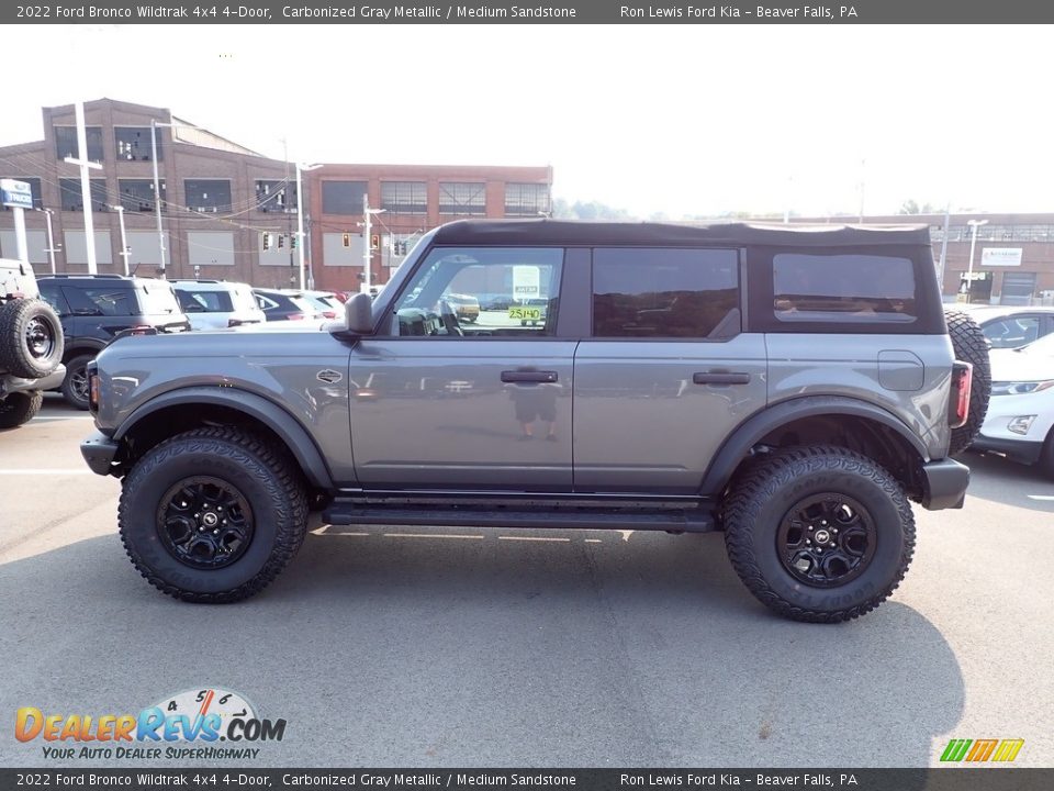 Carbonized Gray Metallic 2022 Ford Bronco Wildtrak 4x4 4-Door Photo #5