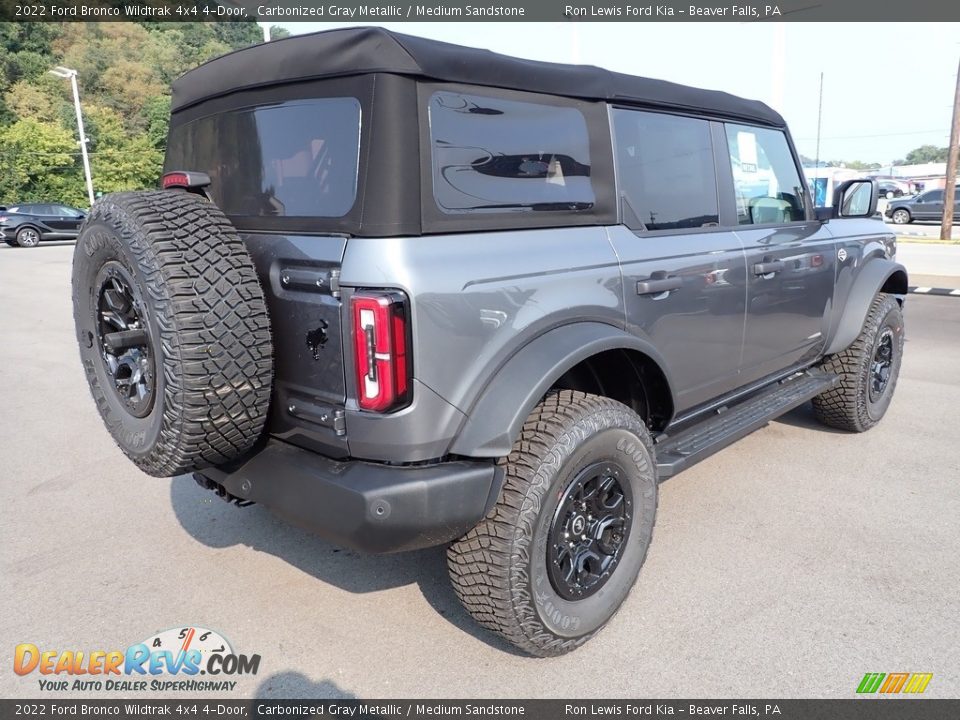 Carbonized Gray Metallic 2022 Ford Bronco Wildtrak 4x4 4-Door Photo #8
