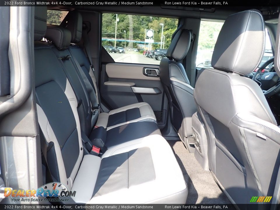 Rear Seat of 2022 Ford Bronco Wildtrak 4x4 4-Door Photo #10