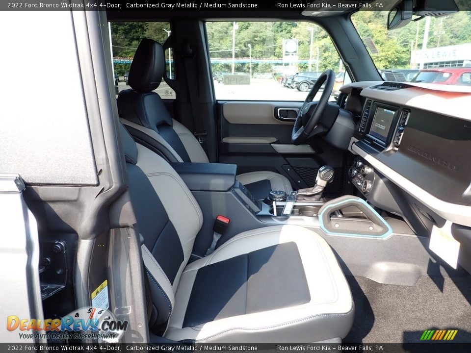 Front Seat of 2022 Ford Bronco Wildtrak 4x4 4-Door Photo #11