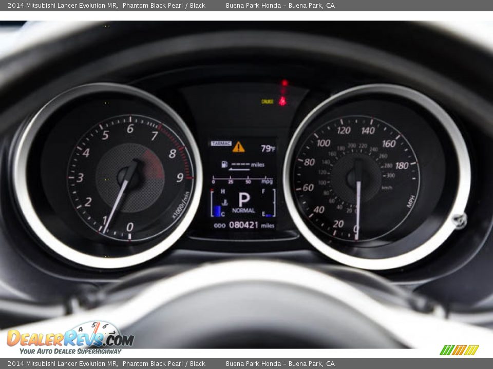 2014 Mitsubishi Lancer Evolution MR Gauges Photo #32