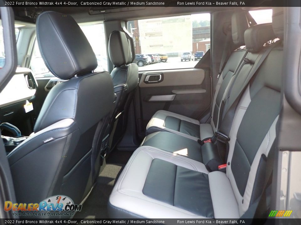 Rear Seat of 2022 Ford Bronco Wildtrak 4x4 4-Door Photo #12