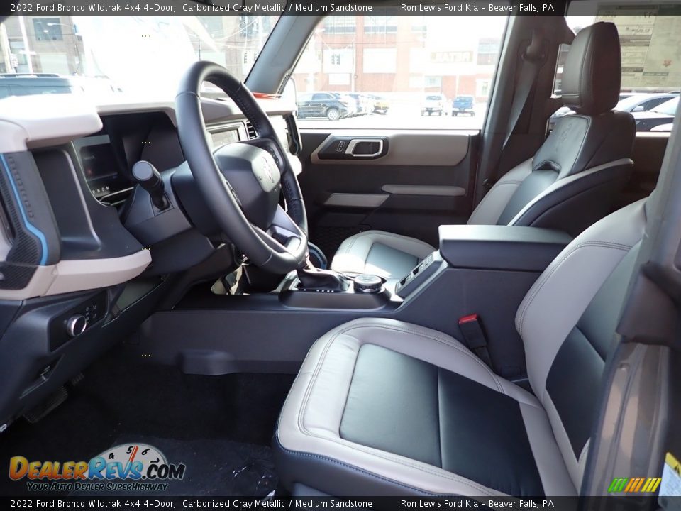 Front Seat of 2022 Ford Bronco Wildtrak 4x4 4-Door Photo #14