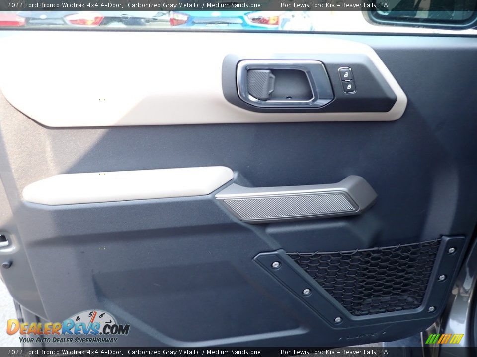 2022 Ford Bronco Wildtrak 4x4 4-Door Carbonized Gray Metallic / Medium Sandstone Photo #19