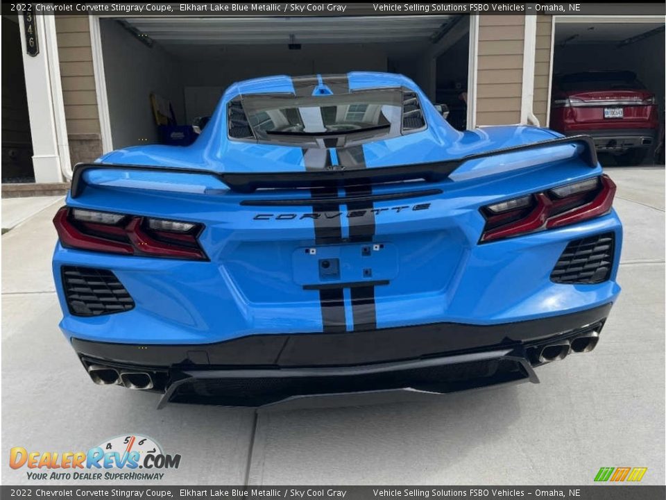 Elkhart Lake Blue Metallic 2022 Chevrolet Corvette Stingray Coupe Photo #4