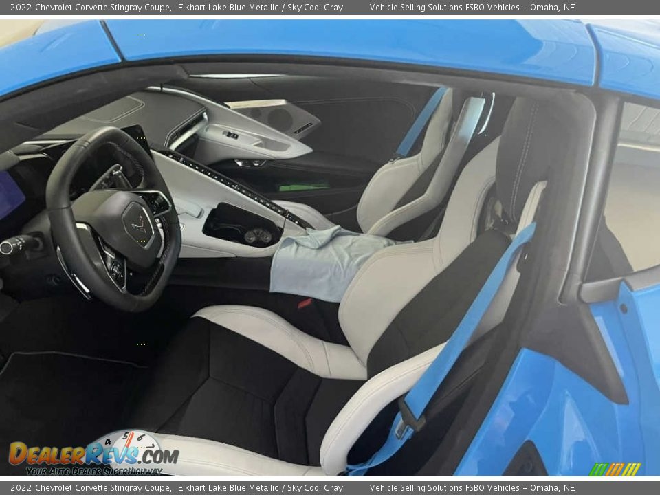 Sky Cool Gray Interior - 2022 Chevrolet Corvette Stingray Coupe Photo #5