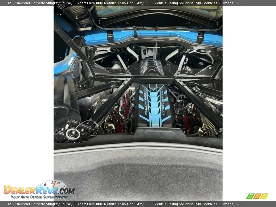 2022 Chevrolet Corvette Stingray Coupe 6.2 Liter DI OHV 16-Valve VVT LT1 V8 Engine Photo #8