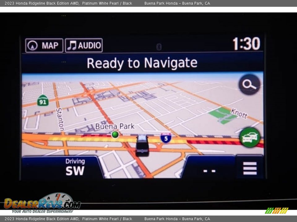 Navigation of 2023 Honda Ridgeline Black Edition AWD Photo #32