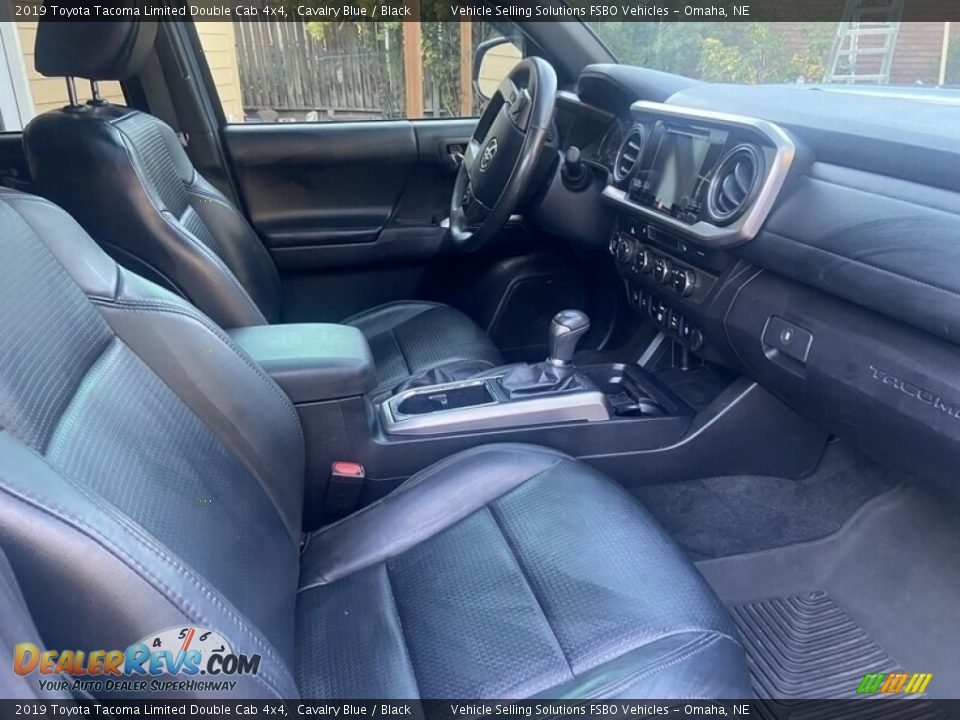 2019 Toyota Tacoma Limited Double Cab 4x4 Cavalry Blue / Black Photo #5