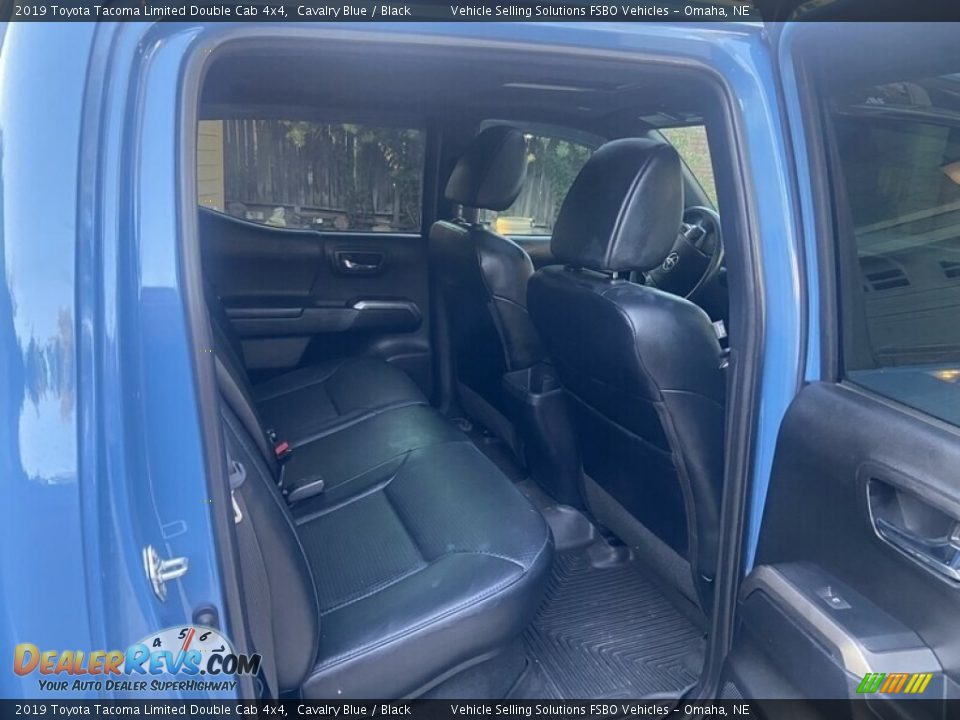 2019 Toyota Tacoma Limited Double Cab 4x4 Cavalry Blue / Black Photo #6