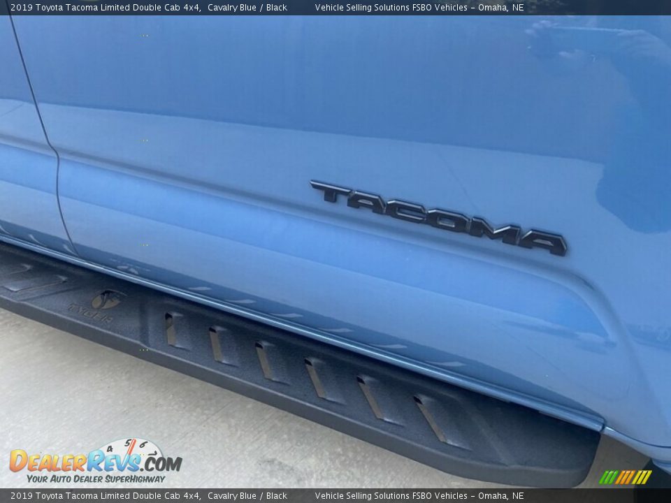 2019 Toyota Tacoma Limited Double Cab 4x4 Cavalry Blue / Black Photo #9