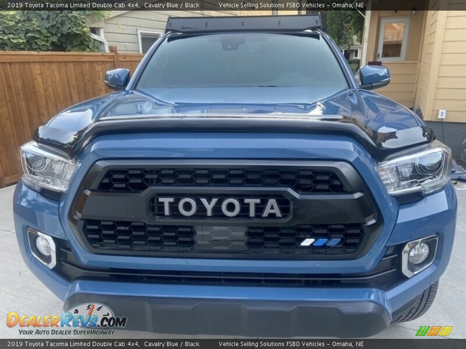 2019 Toyota Tacoma Limited Double Cab 4x4 Cavalry Blue / Black Photo #11