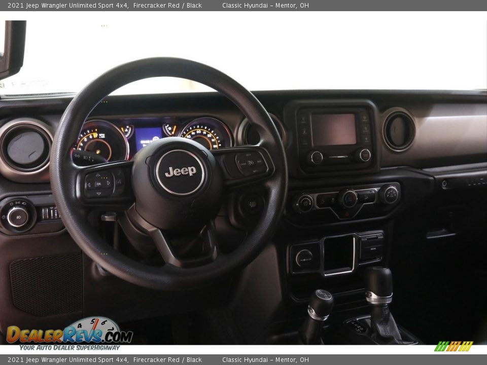 2021 Jeep Wrangler Unlimited Sport 4x4 Firecracker Red / Black Photo #6