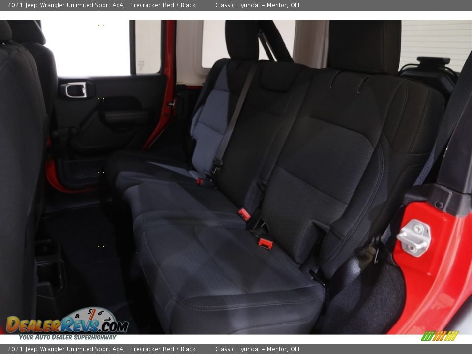 2021 Jeep Wrangler Unlimited Sport 4x4 Firecracker Red / Black Photo #17