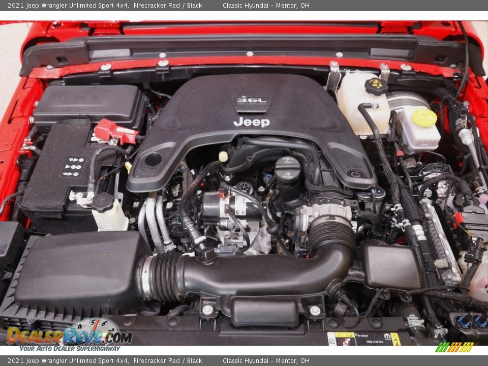 2021 Jeep Wrangler Unlimited Sport 4x4 Firecracker Red / Black Photo #19