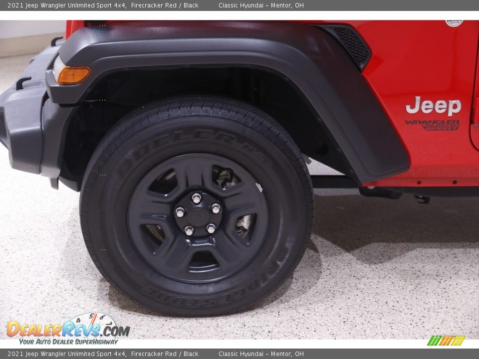2021 Jeep Wrangler Unlimited Sport 4x4 Firecracker Red / Black Photo #20