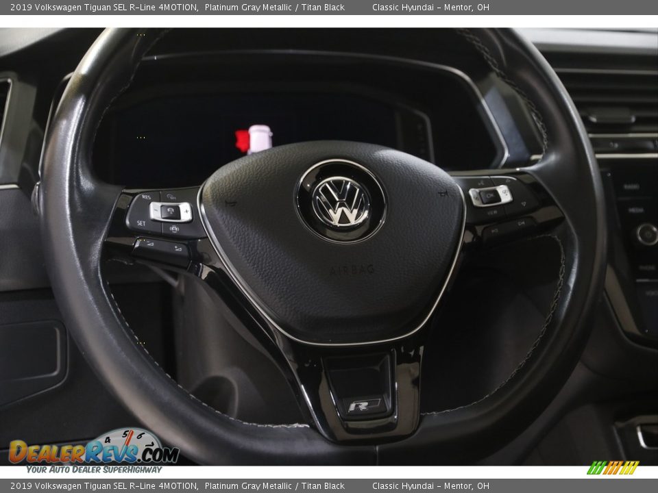 2019 Volkswagen Tiguan SEL R-Line 4MOTION Platinum Gray Metallic / Titan Black Photo #7