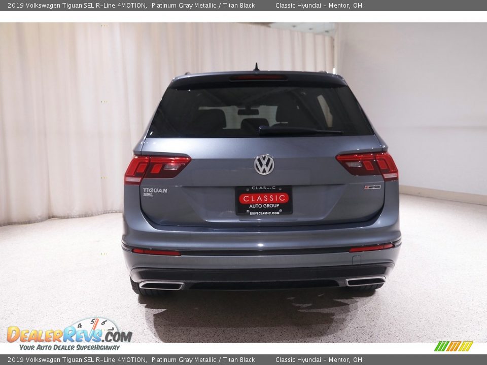 2019 Volkswagen Tiguan SEL R-Line 4MOTION Platinum Gray Metallic / Titan Black Photo #19