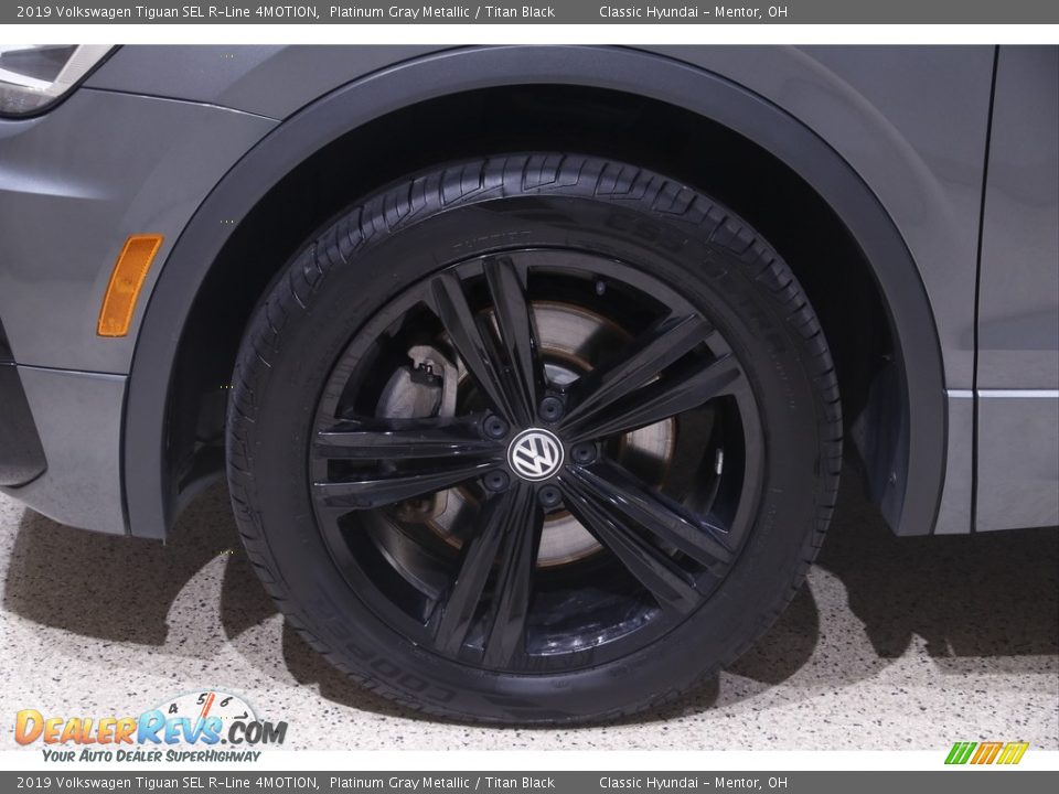 2019 Volkswagen Tiguan SEL R-Line 4MOTION Platinum Gray Metallic / Titan Black Photo #21