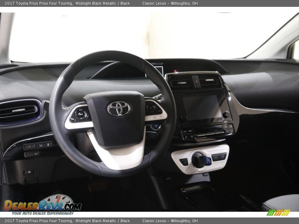 Dashboard of 2017 Toyota Prius Prius Four Touring Photo #6