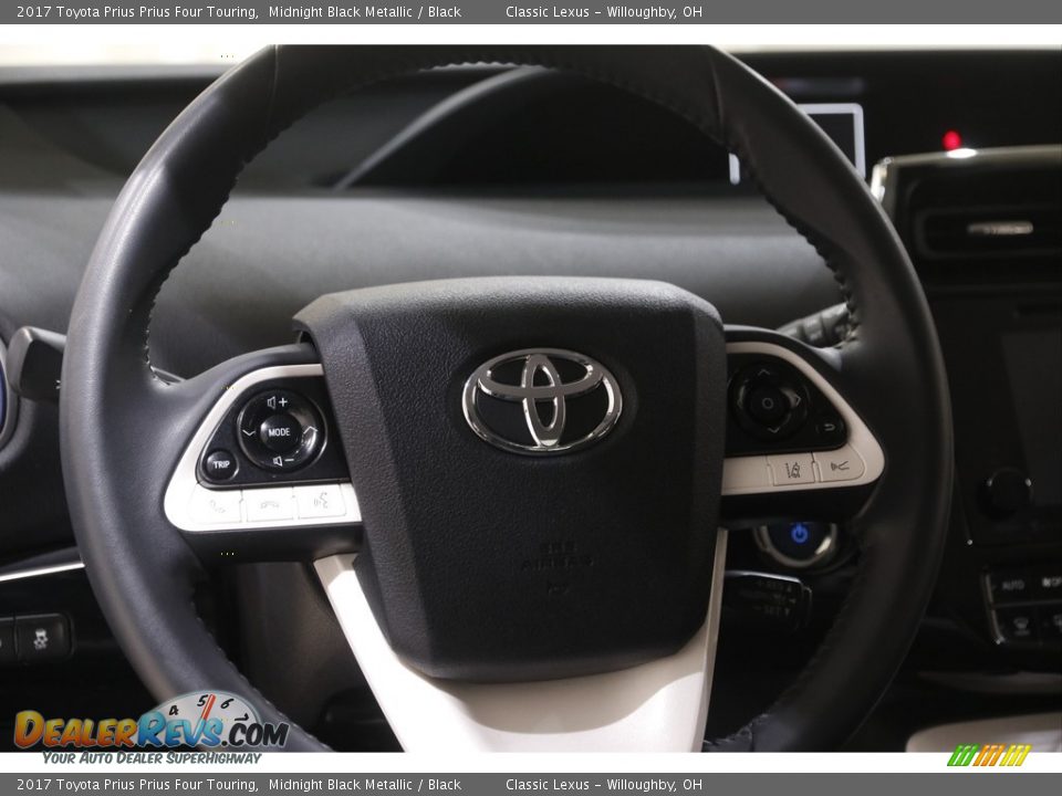 2017 Toyota Prius Prius Four Touring Steering Wheel Photo #7