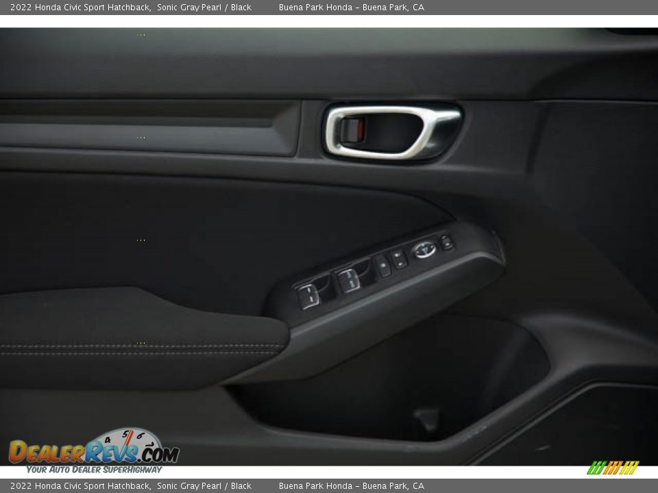 2022 Honda Civic Sport Hatchback Sonic Gray Pearl / Black Photo #32