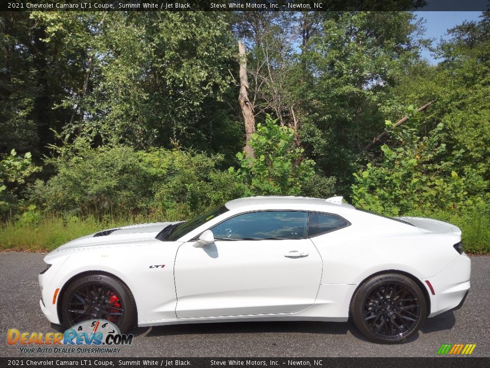 Summit White 2021 Chevrolet Camaro LT1 Coupe Photo #1