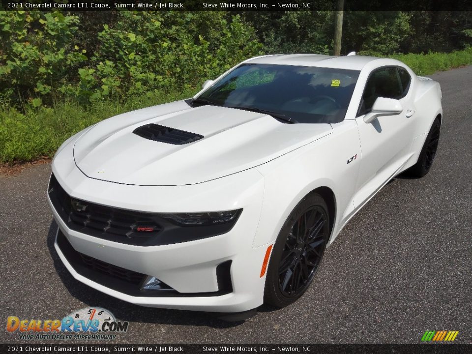 2021 Chevrolet Camaro LT1 Coupe Summit White / Jet Black Photo #2