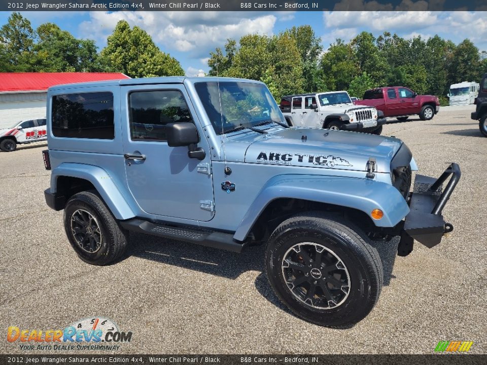 Winter Chill Pearl 2012 Jeep Wrangler Sahara Arctic Edition 4x4 Photo #3