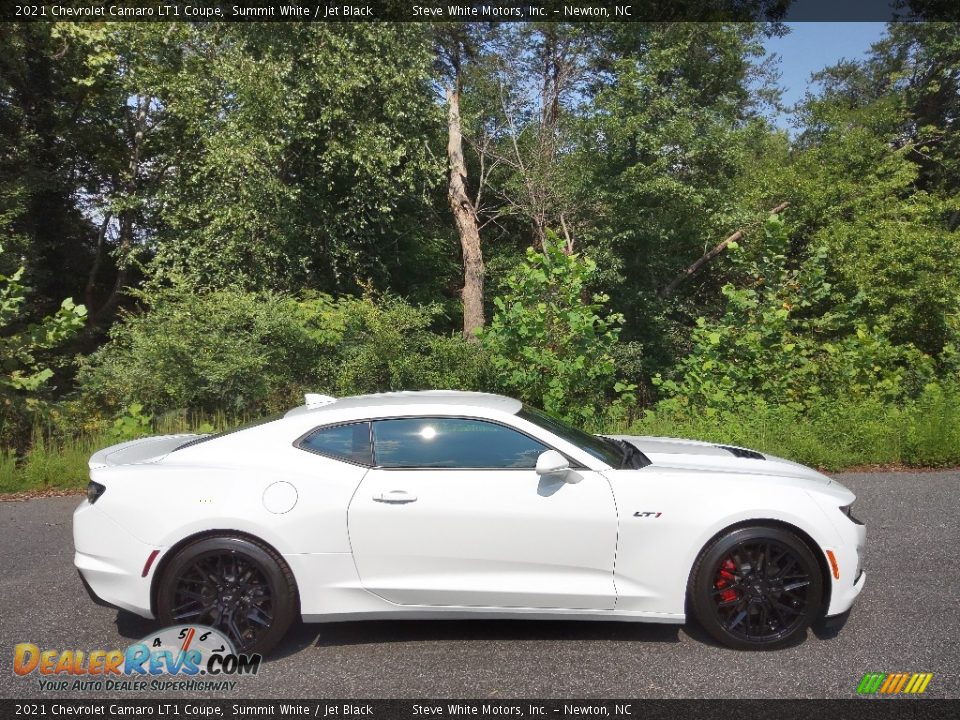 Summit White 2021 Chevrolet Camaro LT1 Coupe Photo #5