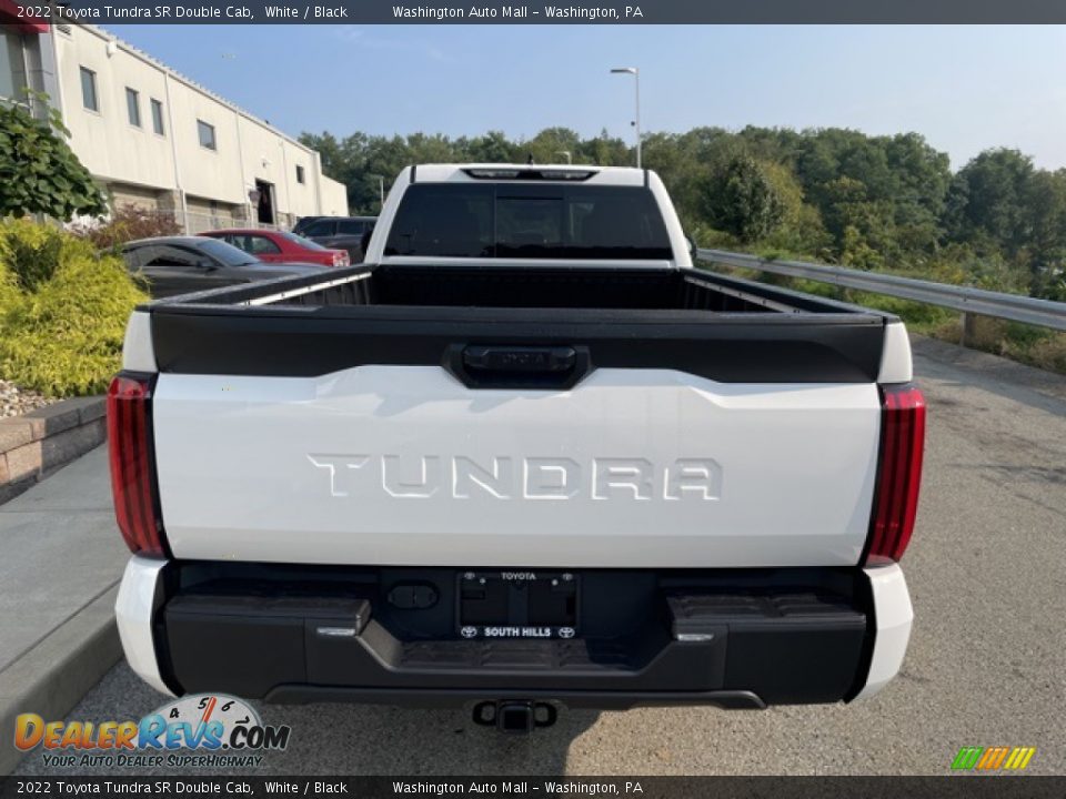 2022 Toyota Tundra SR Double Cab White / Black Photo #6