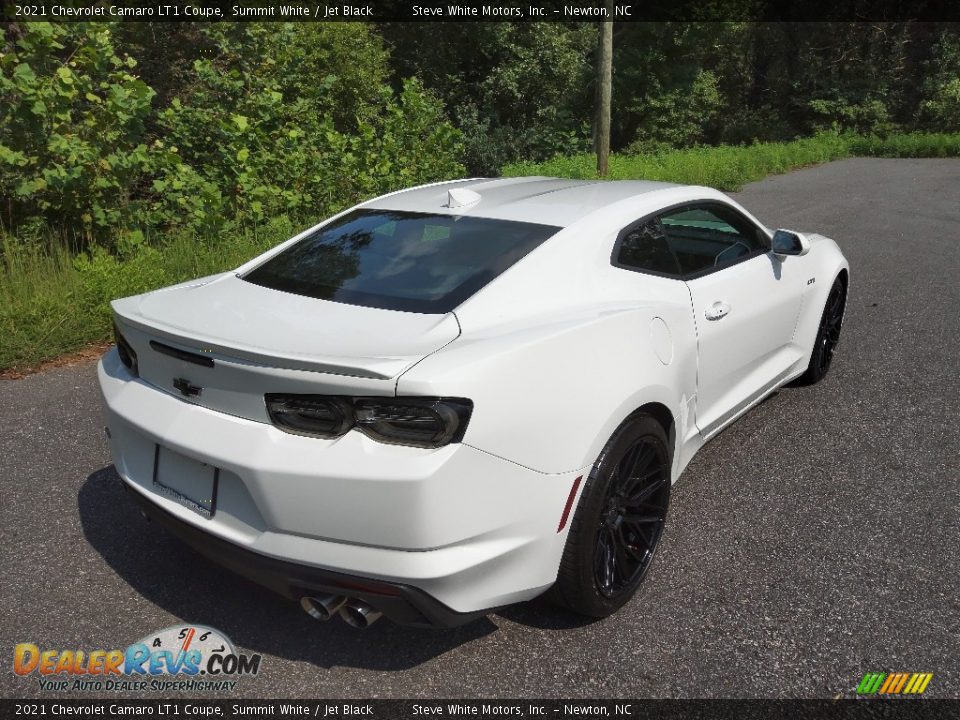 2021 Chevrolet Camaro LT1 Coupe Summit White / Jet Black Photo #6