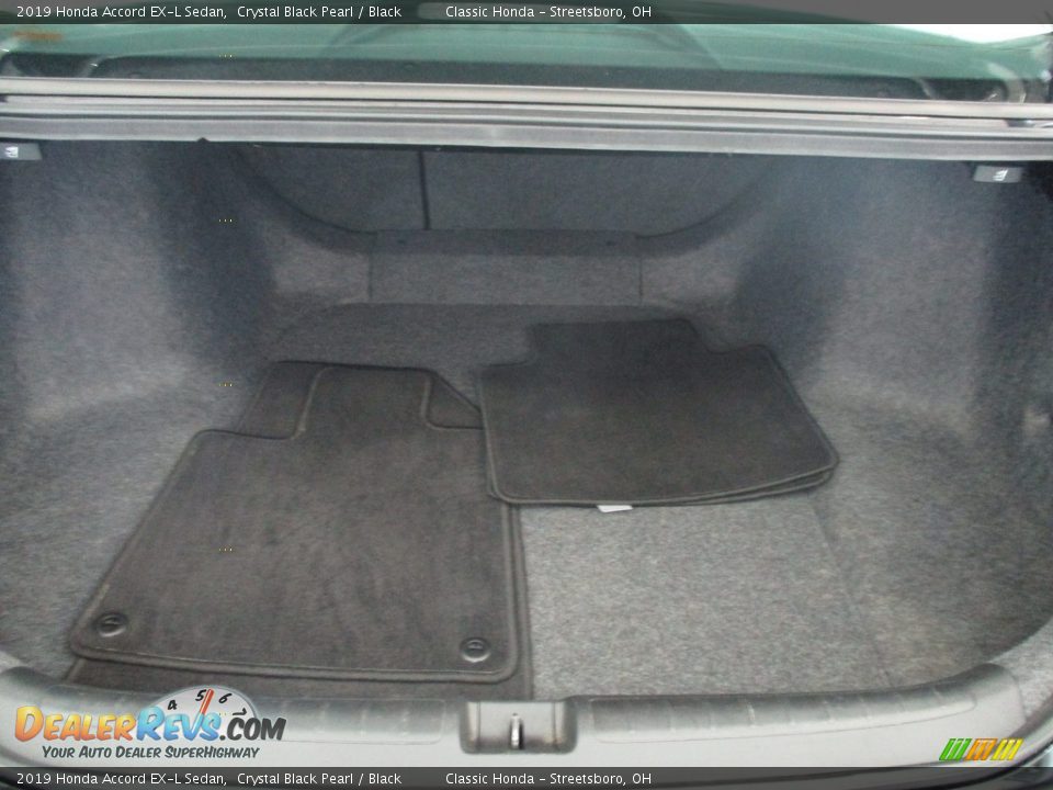 2019 Honda Accord EX-L Sedan Crystal Black Pearl / Black Photo #21