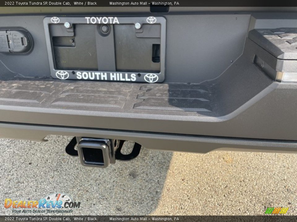 2022 Toyota Tundra SR Double Cab White / Black Photo #24