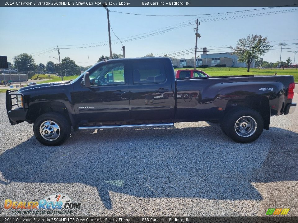 2014 Chevrolet Silverado 3500HD LTZ Crew Cab 4x4 Black / Ebony Photo #2