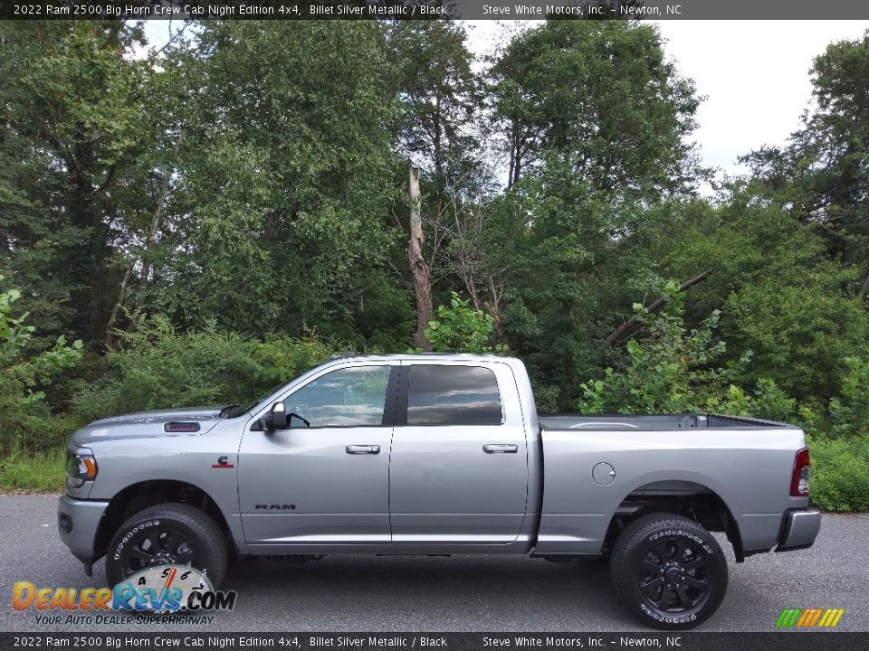 2022 Ram 2500 Big Horn Crew Cab Night Edition 4x4 Billet Silver Metallic / Black Photo #1