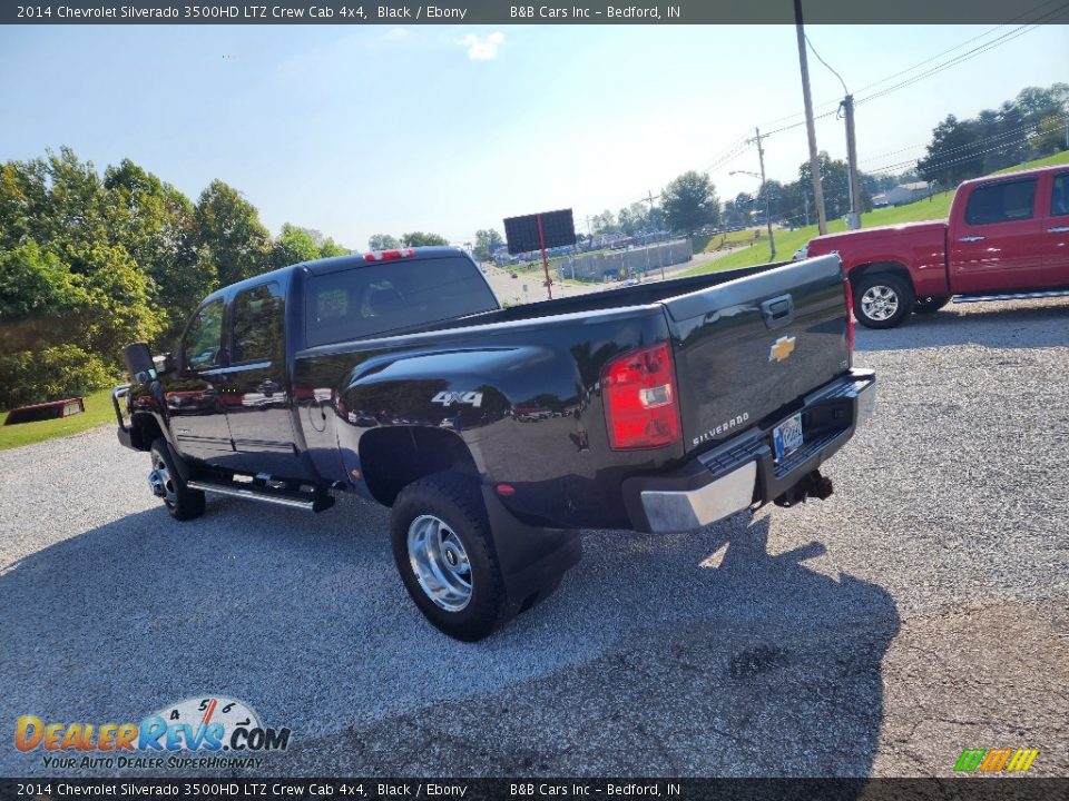 2014 Chevrolet Silverado 3500HD LTZ Crew Cab 4x4 Black / Ebony Photo #3