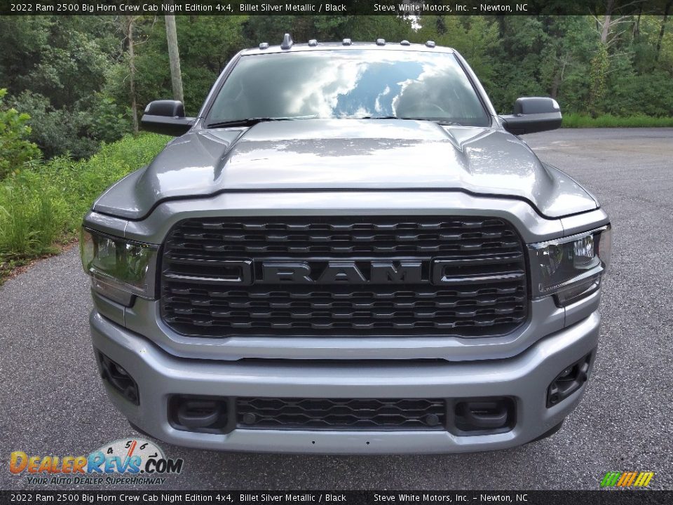 2022 Ram 2500 Big Horn Crew Cab Night Edition 4x4 Billet Silver Metallic / Black Photo #3