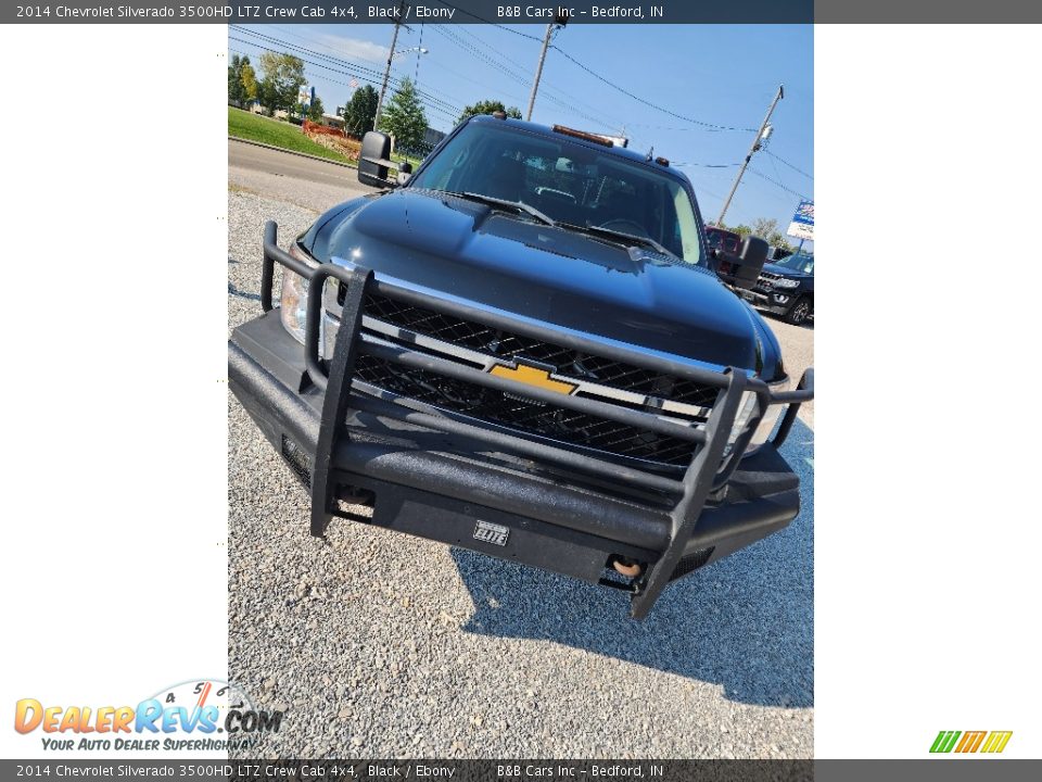 2014 Chevrolet Silverado 3500HD LTZ Crew Cab 4x4 Black / Ebony Photo #8