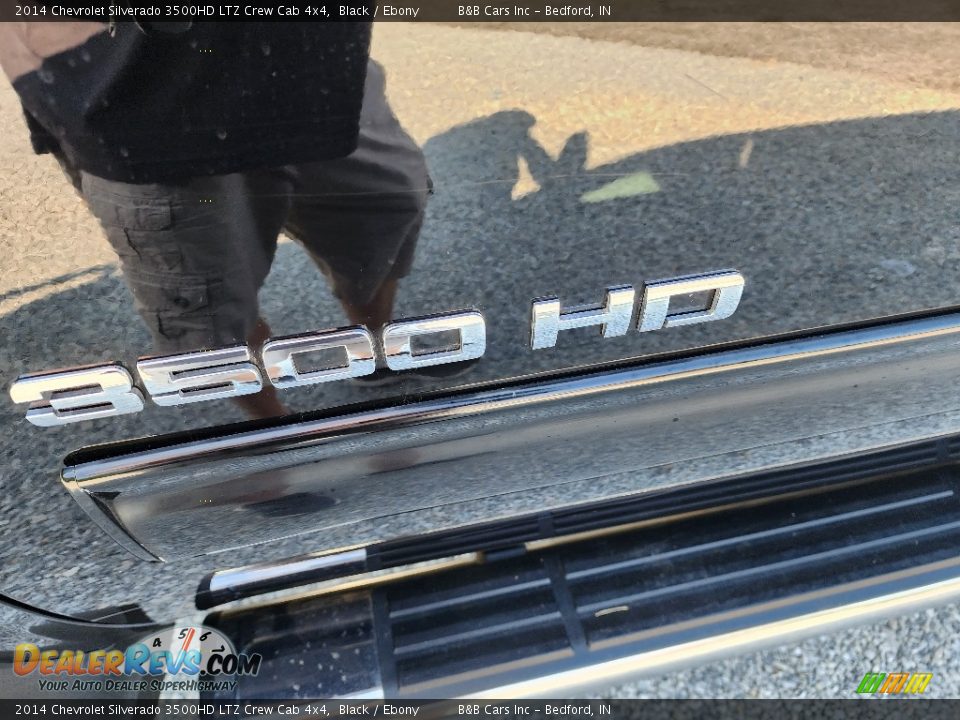 2014 Chevrolet Silverado 3500HD LTZ Crew Cab 4x4 Black / Ebony Photo #11