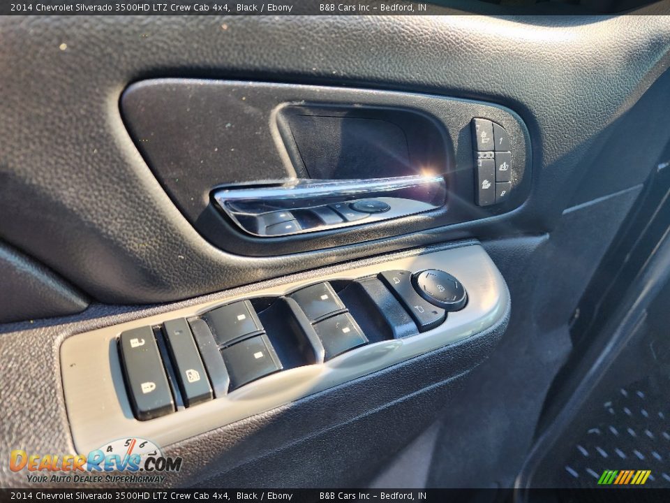 2014 Chevrolet Silverado 3500HD LTZ Crew Cab 4x4 Black / Ebony Photo #16