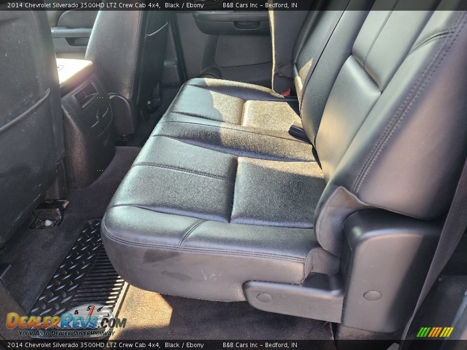 2014 Chevrolet Silverado 3500HD LTZ Crew Cab 4x4 Black / Ebony Photo #23