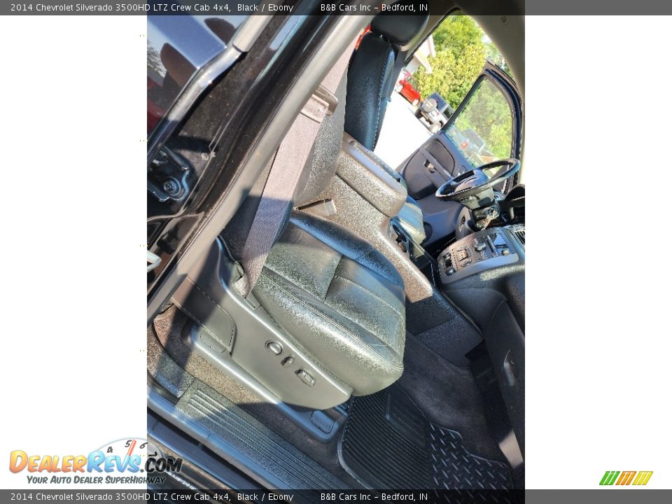 2014 Chevrolet Silverado 3500HD LTZ Crew Cab 4x4 Black / Ebony Photo #26