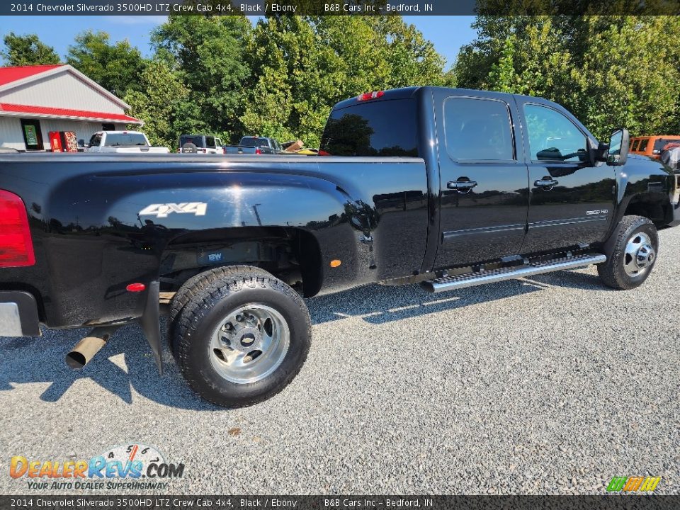 2014 Chevrolet Silverado 3500HD LTZ Crew Cab 4x4 Black / Ebony Photo #29