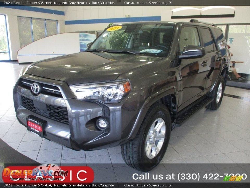 2021 Toyota 4Runner SR5 4x4 Magnetic Gray Metallic / Black/Graphite Photo #1