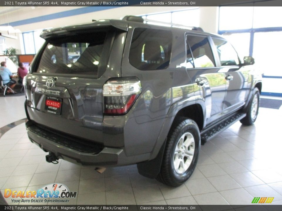 2021 Toyota 4Runner SR5 4x4 Magnetic Gray Metallic / Black/Graphite Photo #7