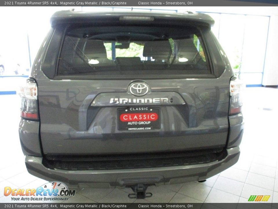 2021 Toyota 4Runner SR5 4x4 Magnetic Gray Metallic / Black/Graphite Photo #8