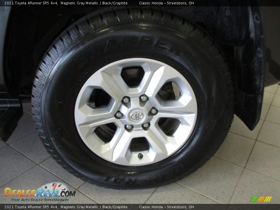 2021 Toyota 4Runner SR5 4x4 Magnetic Gray Metallic / Black/Graphite Photo #11