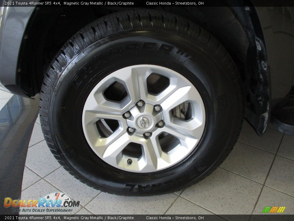 2021 Toyota 4Runner SR5 4x4 Magnetic Gray Metallic / Black/Graphite Photo #12