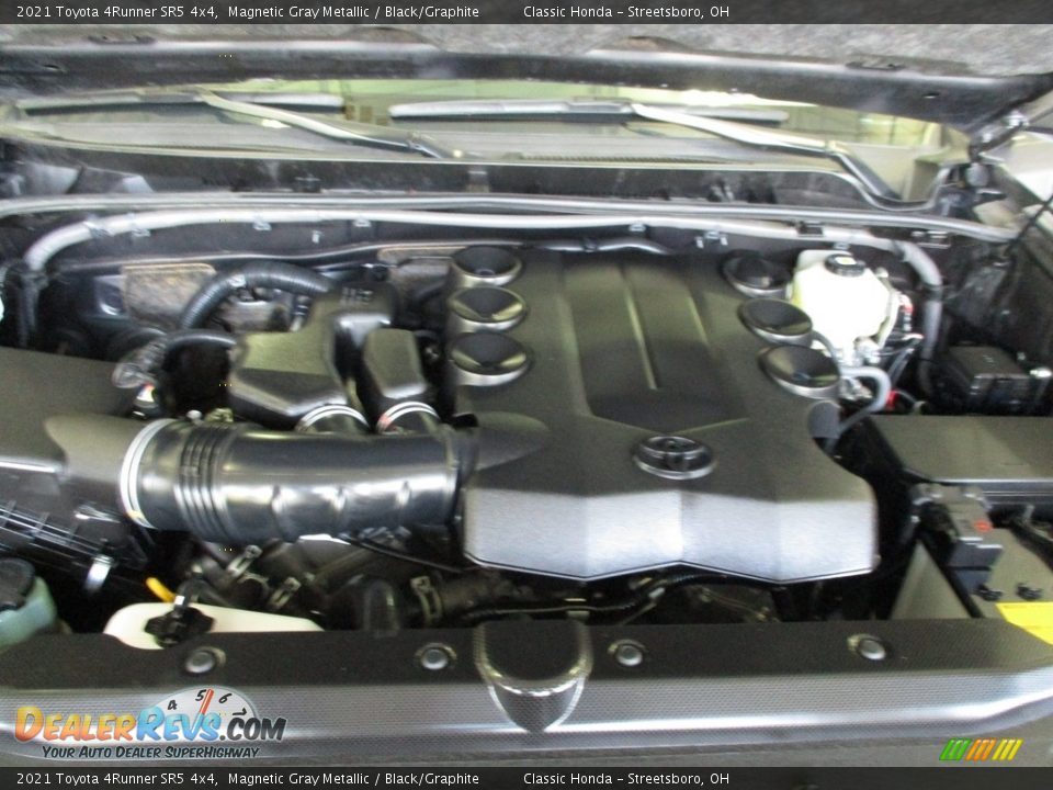 2021 Toyota 4Runner SR5 4x4 Magnetic Gray Metallic / Black/Graphite Photo #13